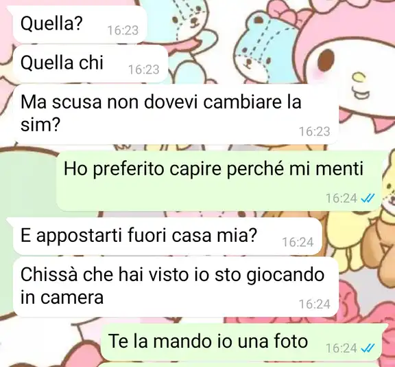 Un tradimento ammesso