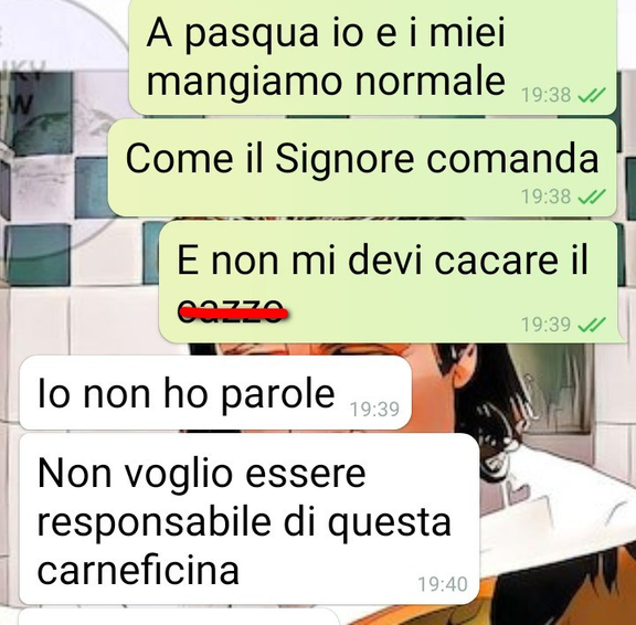 Il menu pasquale