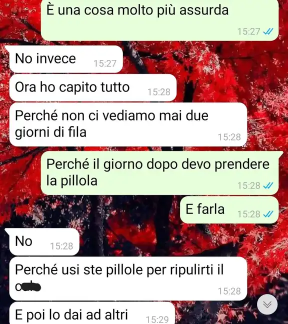 Le pasticche del tradimento