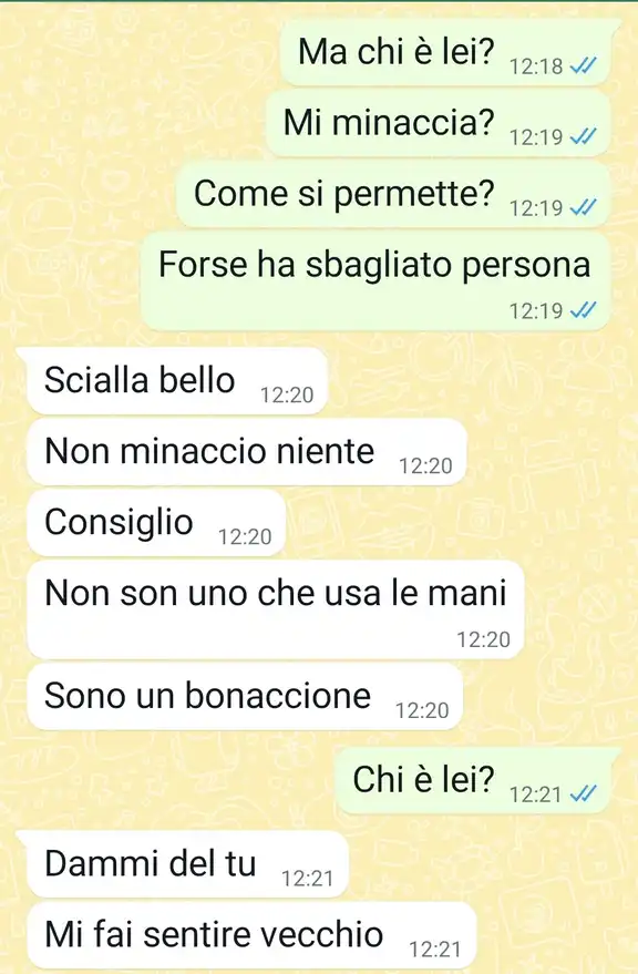 Le dimensioni dell'ex
