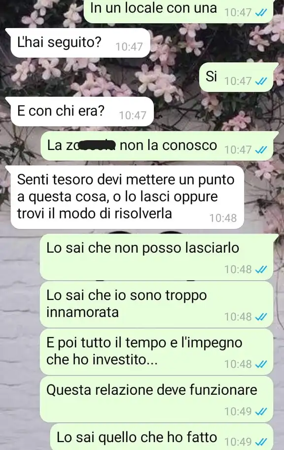 Come fermare i tradimenti