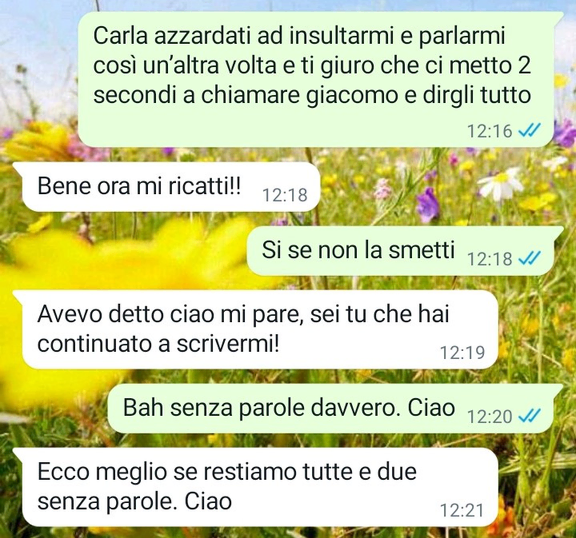 La bugia di Carla