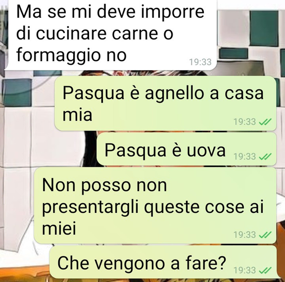 Il menu pasquale