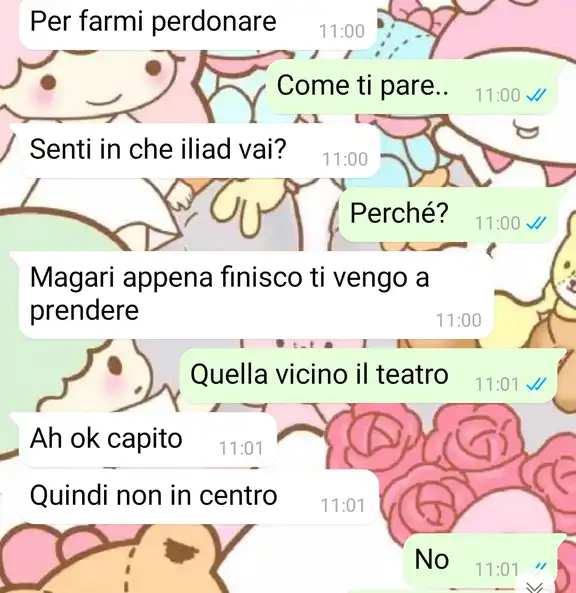 Un tradimento ammesso