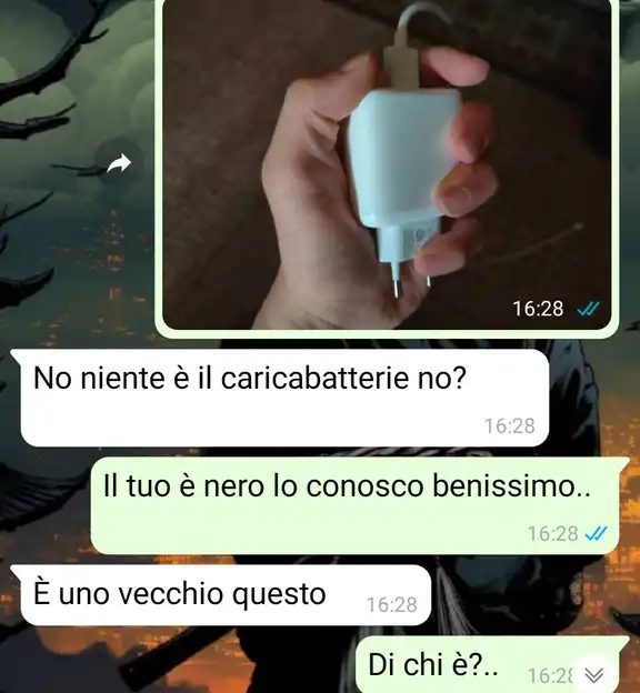 Uno strano caricabatterie