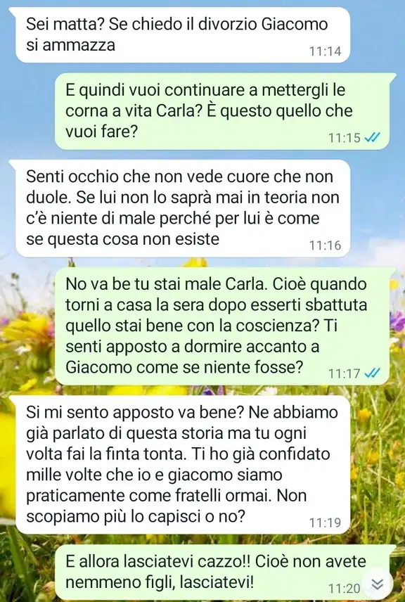 La bugia di Carla