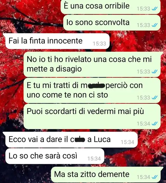 Le pasticche del tradimento