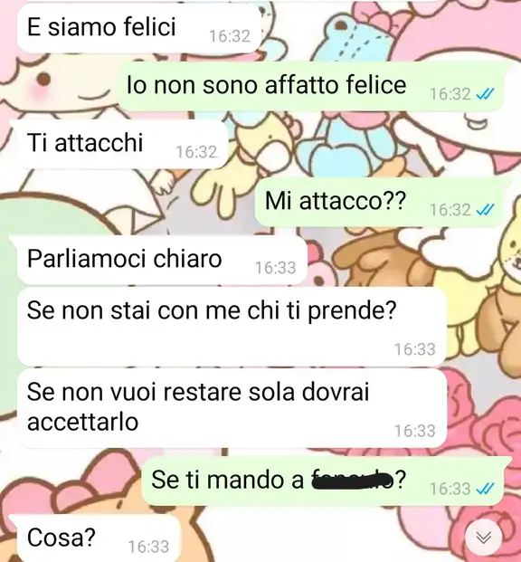 Un tradimento ammesso