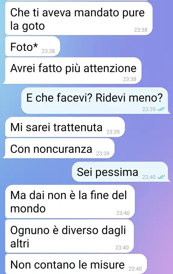 Le dimensioni dell'ex