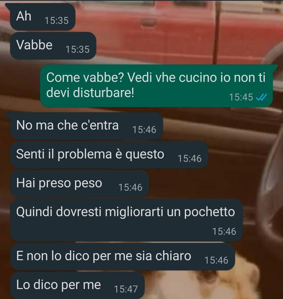 Quei chili di troppo
