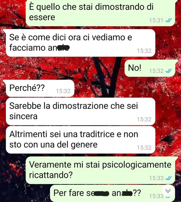 Le pasticche del tradimento